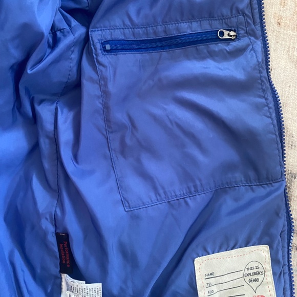The Northface double blue Jackets( for aound 5ft tall/2.4ft chest) - Picture 3 of 6